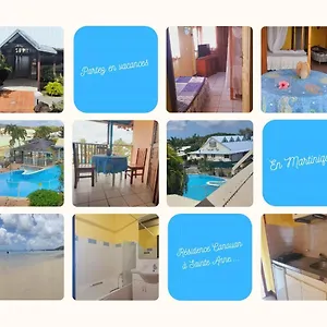  Appartement Les Pieds Dans L'eau Martinique